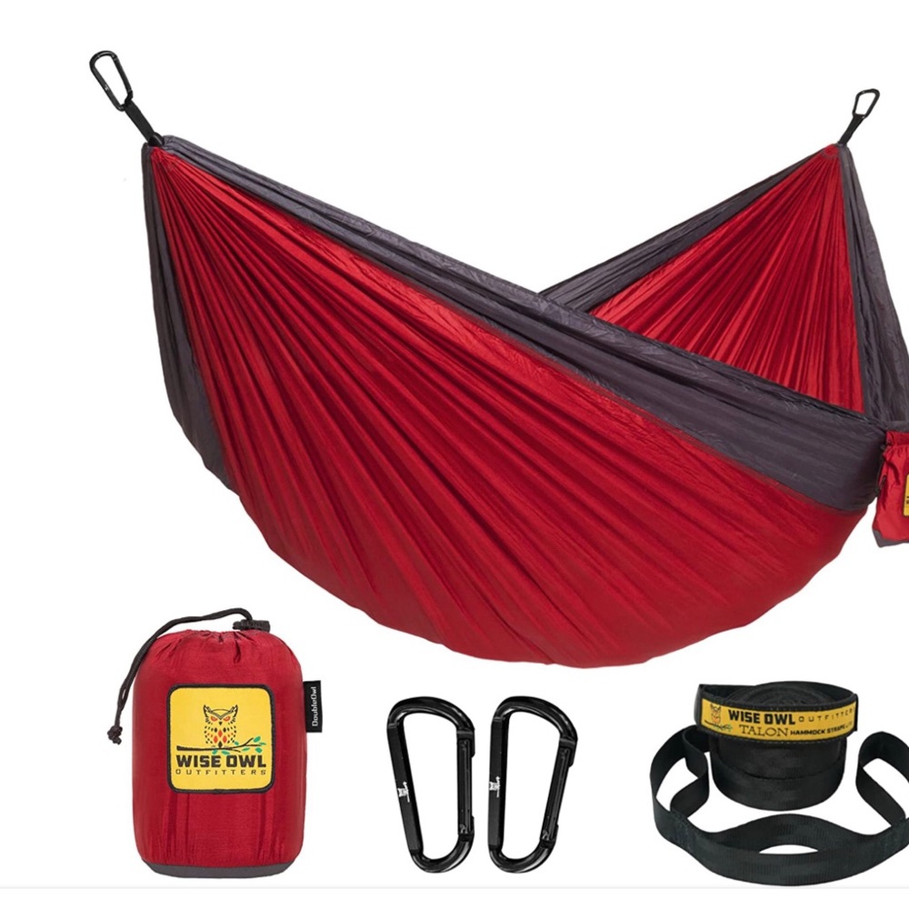 Wise Owl Outfitters Camping Hammocks , Portable for Outdoor/Indoor